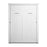 Bestar Key West 69W Queen Murphy Bed in Pure White Oak