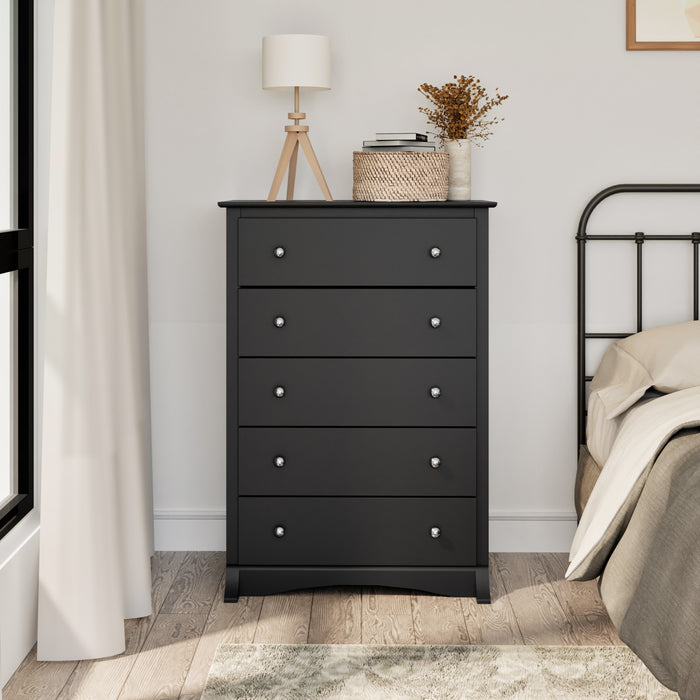 Salt Spring 5 Drawer Chest - Available in 5 Colors