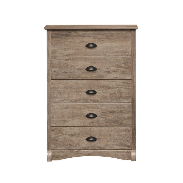 Salt Spring 5 Drawer Chest - Available in 5 Colors