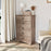 Salt Spring 5 Drawer Chest - Available in 5 Colors