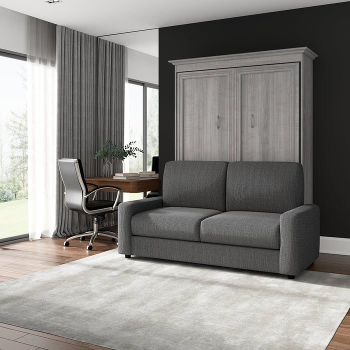 Versatile Full Murphy Wall Bed and Sofa - Available in 2 Colors