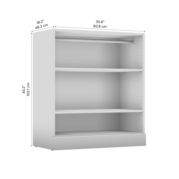 Versatile Low Storage Unit With Rod - Available in 3 Colors