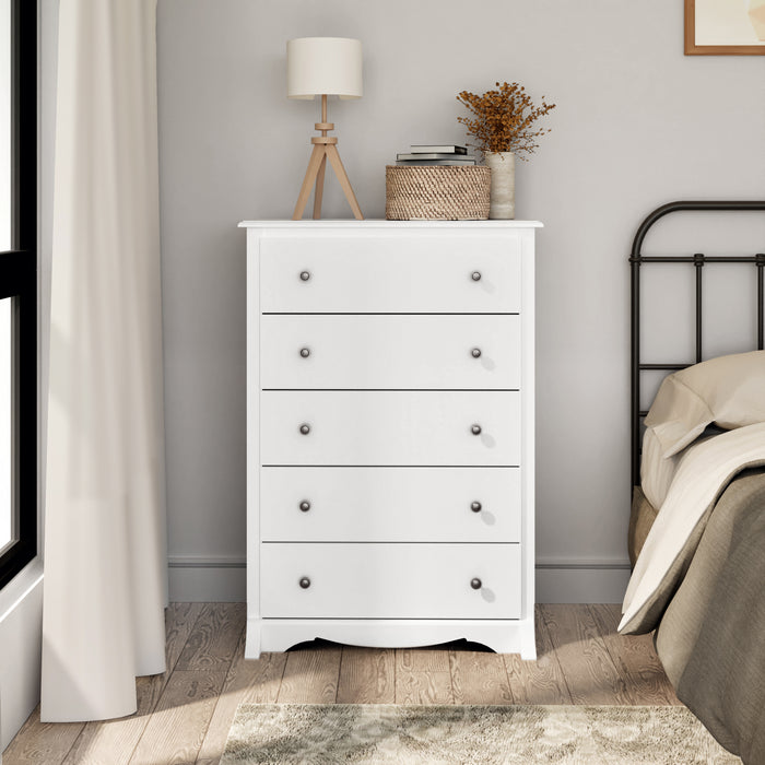 Salt Spring 5 Drawer Chest - Available in 5 Colors