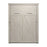 Bestar Key West 69W Queen Murphy Bed in Linen White Oak