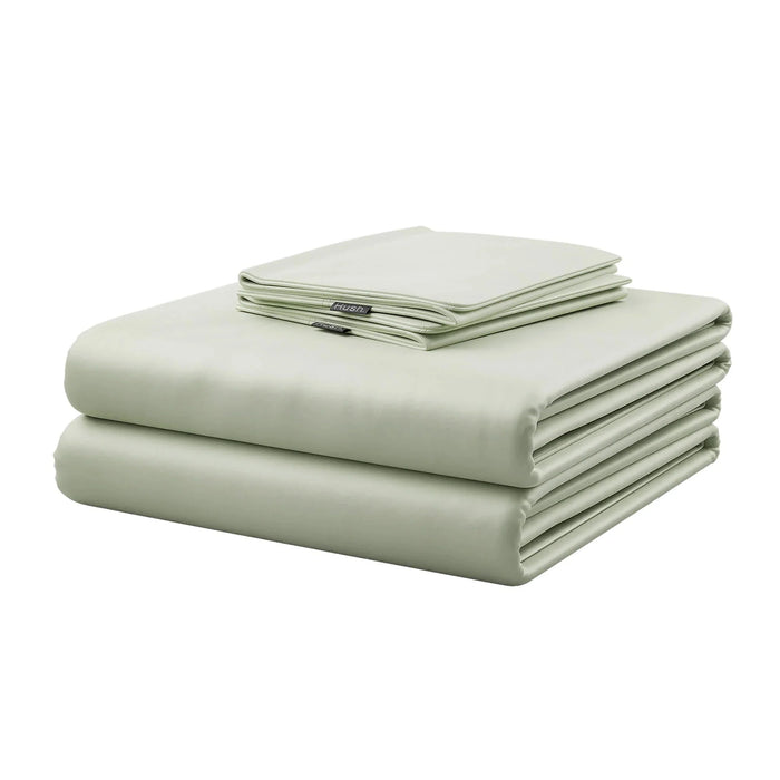 Hush Blankets Bedding Package Sage / Full Hush Iced 2.0 Cooling Organic Bamboo Bed Sheet and Pillowcase Bedding Package - Available in 8 Color and 5 Sizes