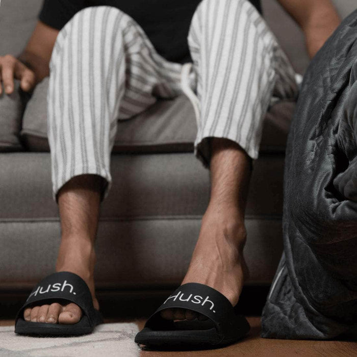 Hush Blankets Sleepwear & Loungewear Hush Slides/Sleepers in Black - Available in 3 Sizes