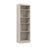 Bestar Bookcase Linen White Oak Pur 25“ Storage Unit - Available in 7 Colors