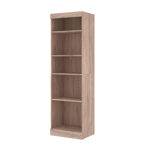 Bestar Bookcase Rustic Brown Pur 25“ Storage Unit - Available in 4 Colors