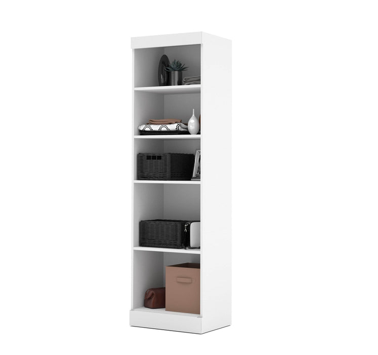 Bestar Bookcase White Pur 25“ Storage Unit - Available in 4 Colors