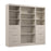 Bestar Closet Organizer Linen White Oak Pur 86“ Closet Organizer - Available in 7 Colors