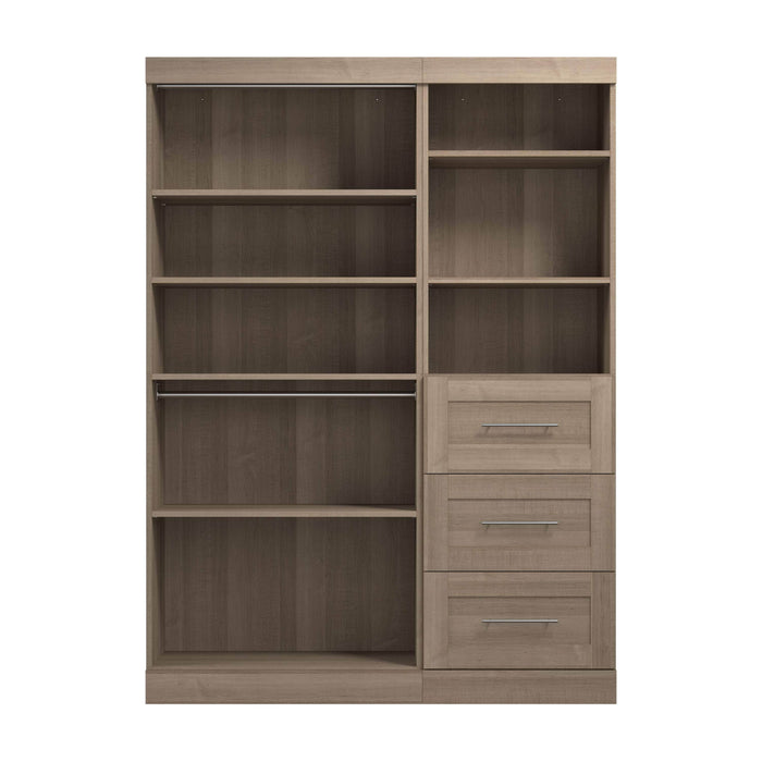 Bestar Closet Organizer Pur 61W Closet Organizer - Available in 7 Colors