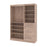 Bestar Closet Organizer Rustic Brown Pur 61W Closet Organizer - Available in 7 Colors