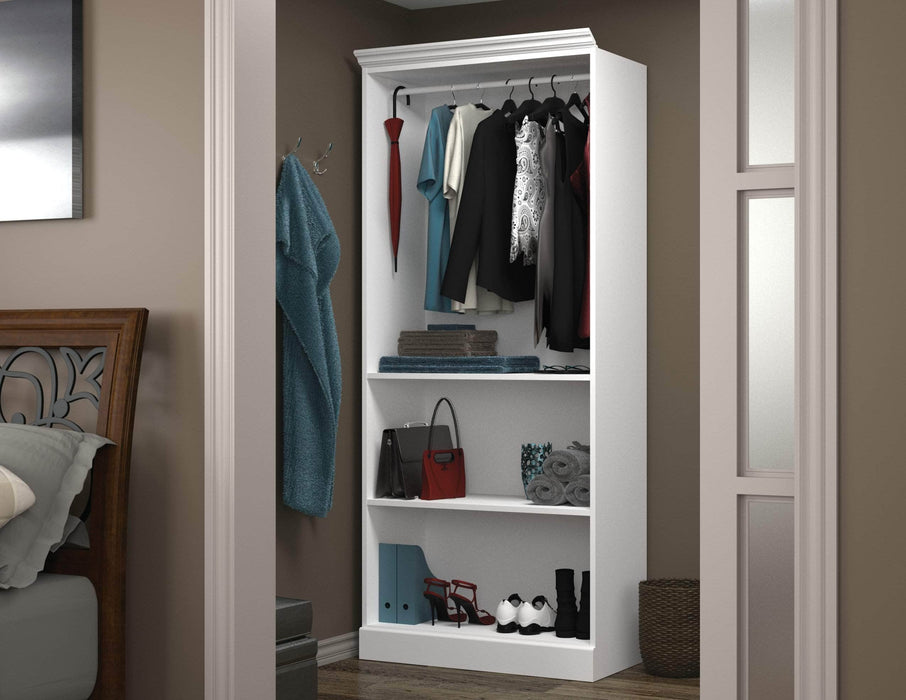 Bestar Closet Organizer Versatile 36” Closet Organizer - Available in 2 Colors