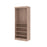 Bestar Closet Storage Rustic Brown Pur 36" Closet Organizer Storage Unit - Available in 4 Colors