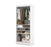 Bestar Closet Storage White Pur 36" Closet Organizer Storage Unit - Available in 4 Colors