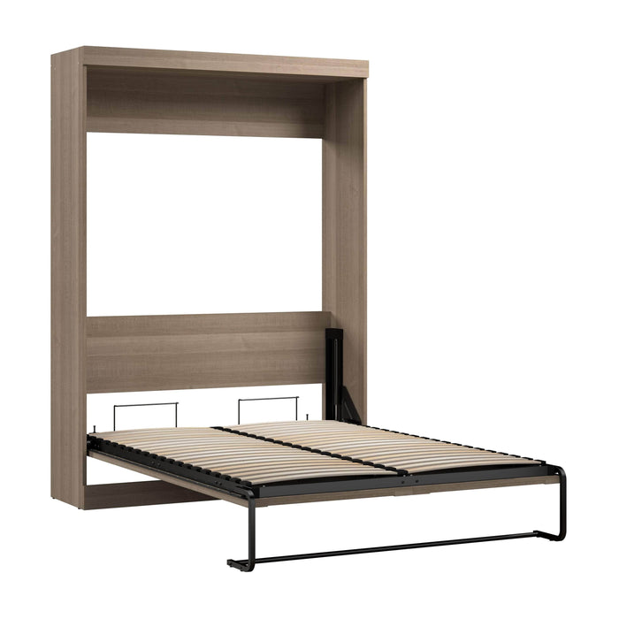 Bestar Murphy Wall Bed Ash Gray Pur Full Size Murphy Wall Bed - Available in 7 Colors