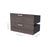 Cielo Full Murphy Wall Bed with 2 Closet Organizers with Drawers - Available in 2 Colors