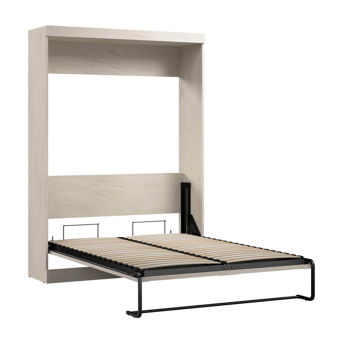 Bestar Murphy Wall Bed Linen White Oak Pur Full Size Murphy Wall Bed - Available in 7 Colors