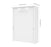 Bestar Murphy Wall Bed Lumina Full Size Wall Murphy Bed in White