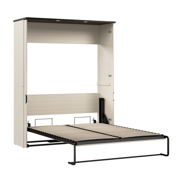 Bestar Murphy Wall Bed Lumina Queen Size Wall Murphy Bed - Available in 2 Colors