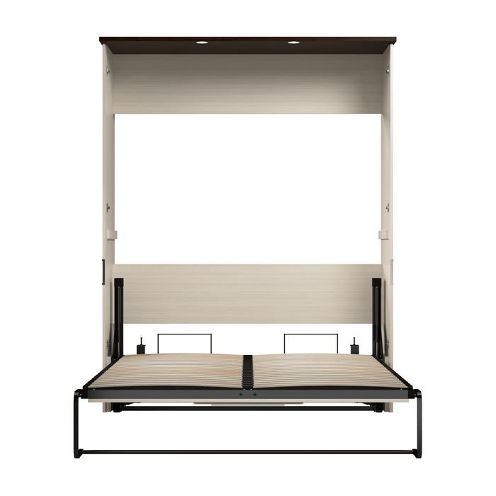 Bestar Murphy Wall Bed Lumina Queen Size Wall Murphy Bed - Available in 2 Colors