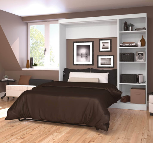 Bestar Murphy Wall Bed Pur Full Murphy Full Bed with Storage Unit (84W) - Available in 3 Colors
