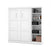 Bestar Murphy Wall Bed Pur Full Murphy Full Bed with Storage Unit (84W) - Available in 3 Colors