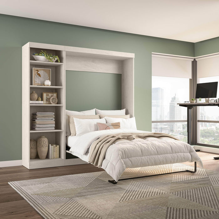 Bestar Murphy Wall Bed Pur Full Murphy Full Bed with Storage Unit (84W) - Available in 7 Colors