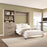 Bestar Murphy Wall Bed Pur Full Murphy Wall Bed and Storage Unit with Drawers (95W) - Available in 3 Colors