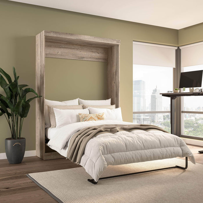 Bestar Murphy Wall Bed Pur Full Size Murphy Wall Bed - Available in 7 Colors