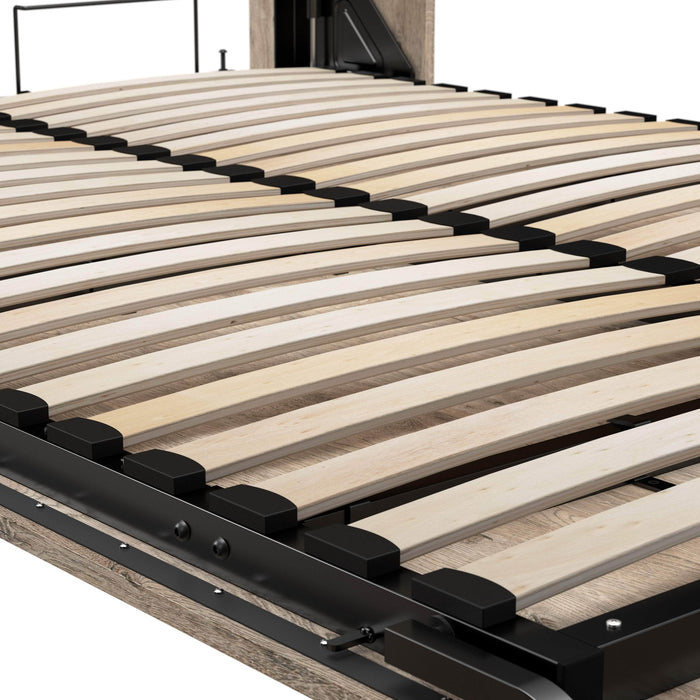 Bestar Murphy Wall Bed Pur Full Size Murphy Wall Bed - Available in 7 Colors