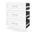 Bestar Storage Drawers White Pur 3-Drawer Set for Pur 36” Closet Organizer - Available in 4 Colors