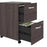 Pending - Bestar File Cabinet Zaniah 2 Drawer Mobile File Cabinet - Available in 3 Colors