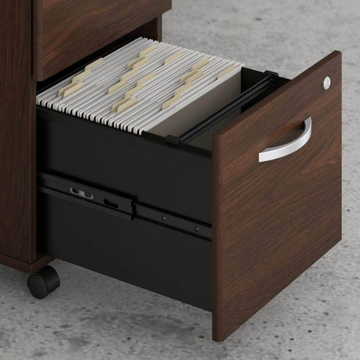 Pending - Bestar File Cabinet Zaniah 2 Drawer Mobile File Cabinet - Available in 3 Colors