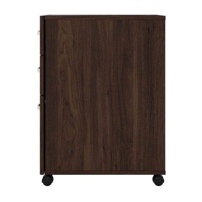 Pending - Bestar File Cabinet Zaniah 3 Drawer Mobile File Cabinet - Available in 3 Colors