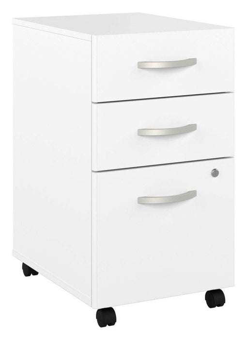 Pending - Bestar File Cabinet Zaniah 3 Drawer Mobile File Cabinet - Available in 3 Colors