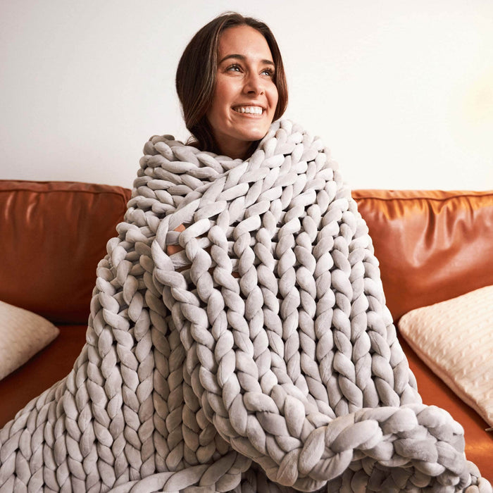 Pending - Hush Blankets Blanket Hush Knit Weighted Blanket - Available in 2 Materials and 7 Color