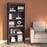 Pending - Bestar Bookcase Ridgeley 30W 5 Shelf Bookcase - Available in 3 Colors