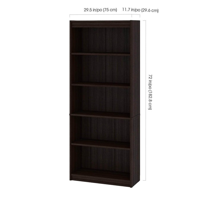 Pending - Bestar Bookcase Universel 30W Standard Bookcase - Available in 2 Colors