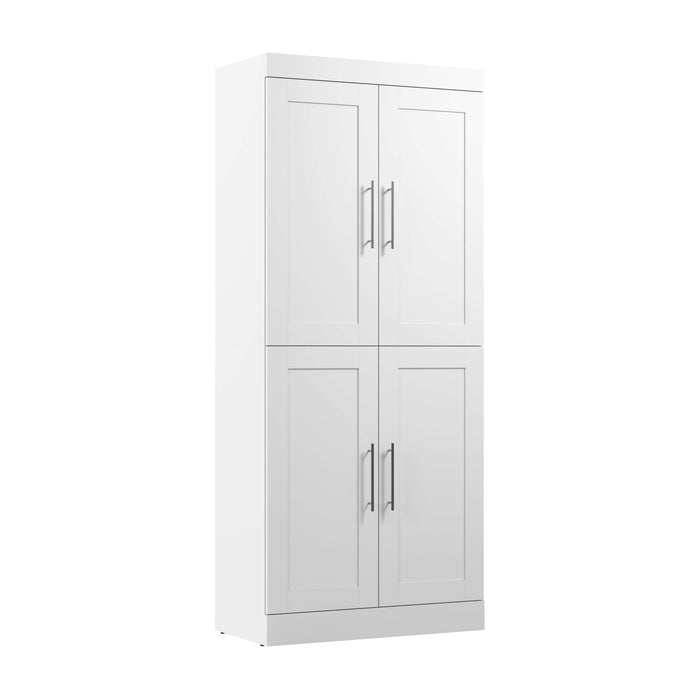 Pending - Bestar Cabinet White Pur 36W Closet Storage Cabinet - Available in 5 Colors