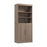 Pending - Bestar Closet Organizer Ash Gray Pur 36W Closet Organizer with Doors - Available in 5 Colors