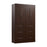 Pending - Bestar Closet Organizer Chocolate Pur 50W Closet Organization System with Drawers - Available in 7 Colors