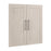 Pending - Bestar Closet Organizer Linen White Oak Pur 2 Door Set For Pur 36W Closet Organizer - Available in 5 Colors