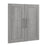 Pending - Bestar Closet Organizer Platinum Gray Pur 2 Door Set For Pur 36W Closet Organizer - Available in 5 Colors