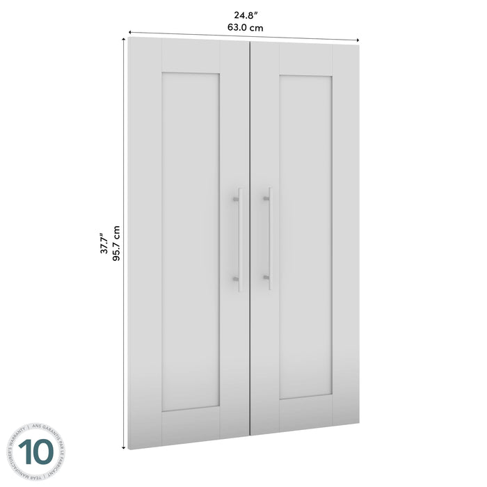 Pending - Bestar Closet Organizer Pur 2 Door Set For Pur 25W Closet Organizer - Available in 6 Colors