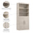 Pending - Bestar Closet Organizer Pur 36W Closet Organizer with Doors - Available in 5 Colors