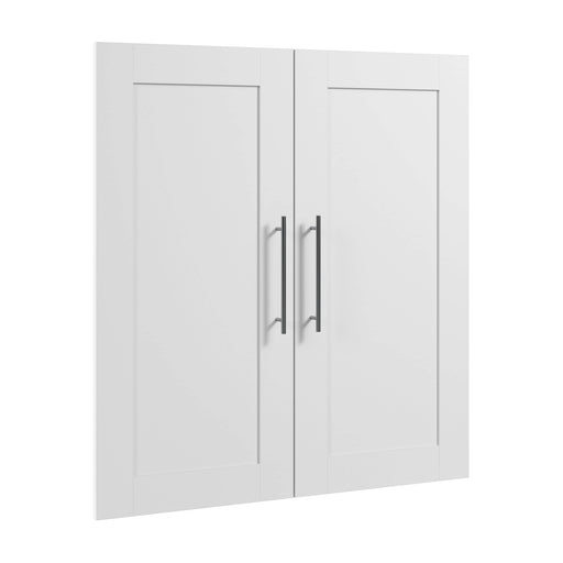 Pending - Bestar Closet Organizer White Pur 2 Door Set For Pur 36W Closet Organizer - Available in 5 Colors
