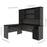 Pending - Bestar Desk Norma 71W L-Shaped Desk with Hutch - Available in 2 Colors