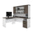 Pending - Bestar Desk Norma 71W L-Shaped Desk with Hutch - Available in 2 Colors