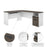 Pending - Bestar Desk Norma 71W L-Shaped Desk with Hutch - Available in 2 Colors